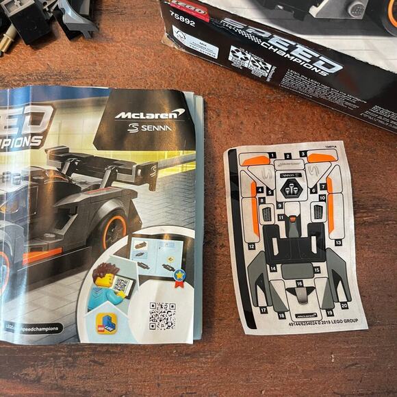 LEGO RACERS 8193 Incomplete + LEGO SPEED 75892 Incomplete Set - Picture 5 of 7